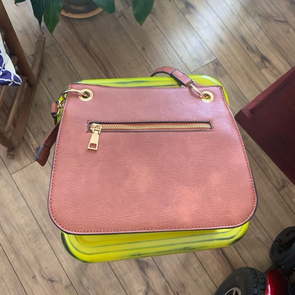 Top handle tassel crossbody Brown Leather bag - Picture 5 of 9